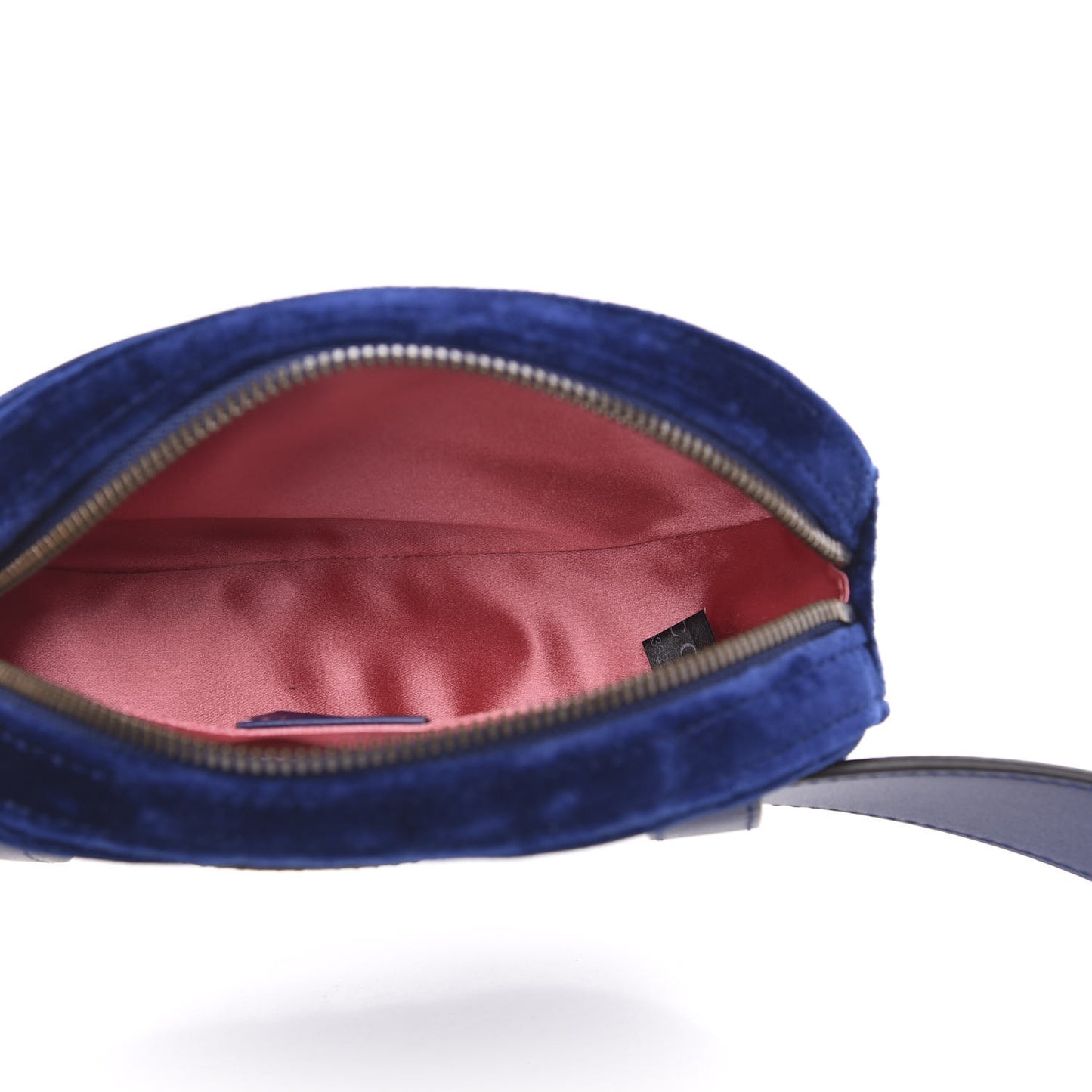Velvet Matelasse GG Marmont Belt Bag 85 34 Cobalt Blue