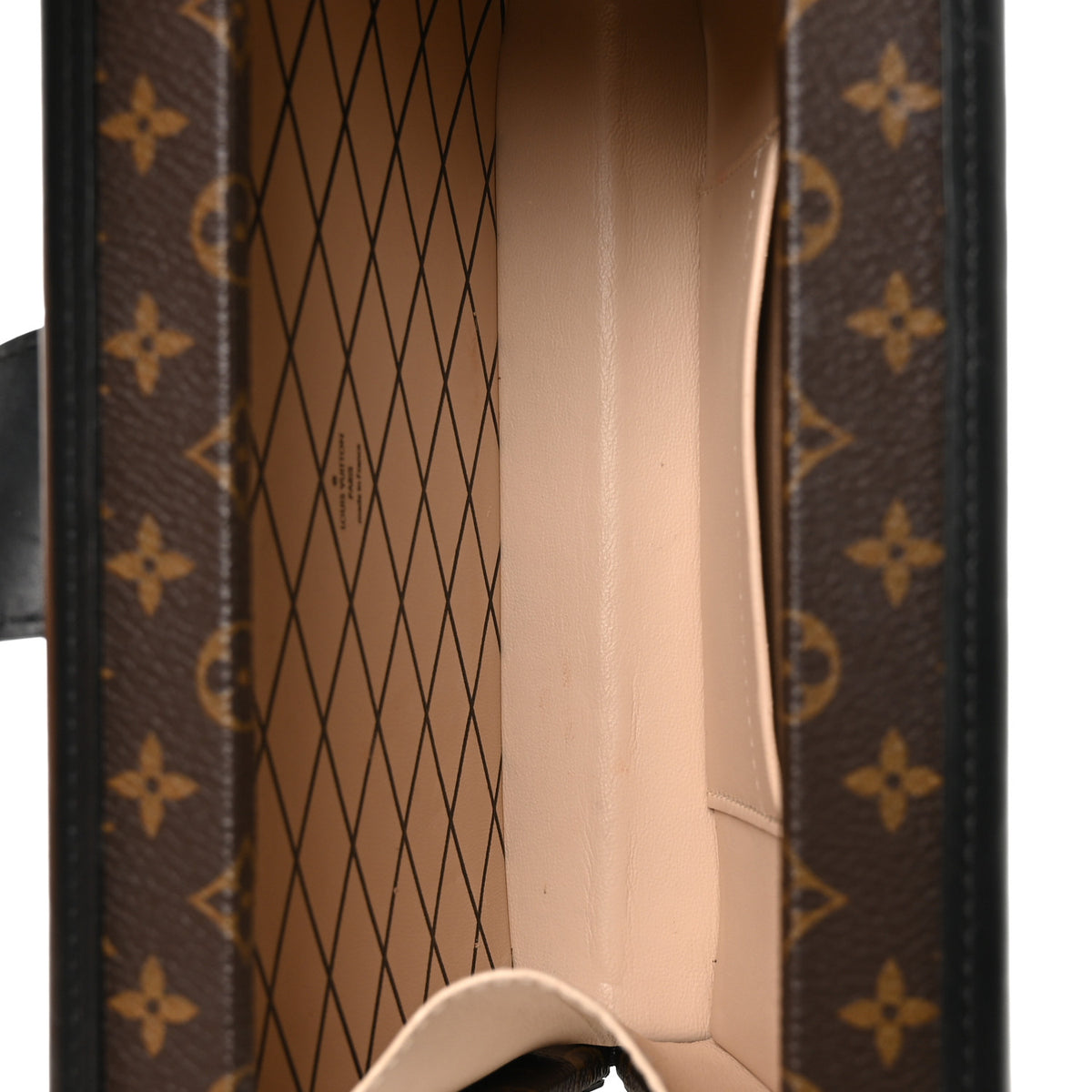 Louis Vuitton Monogram Petite Malle Black 5 of 12