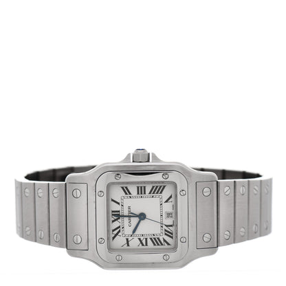 Cartier Stainless Steel 29mm Santos De Cartier Galbee Quartz Watch 2 of 4
