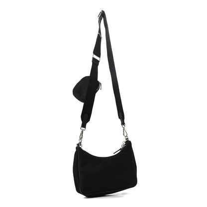 Prada Nylon Re-Edition 2005 Shoulder Bag Black 3 of 11