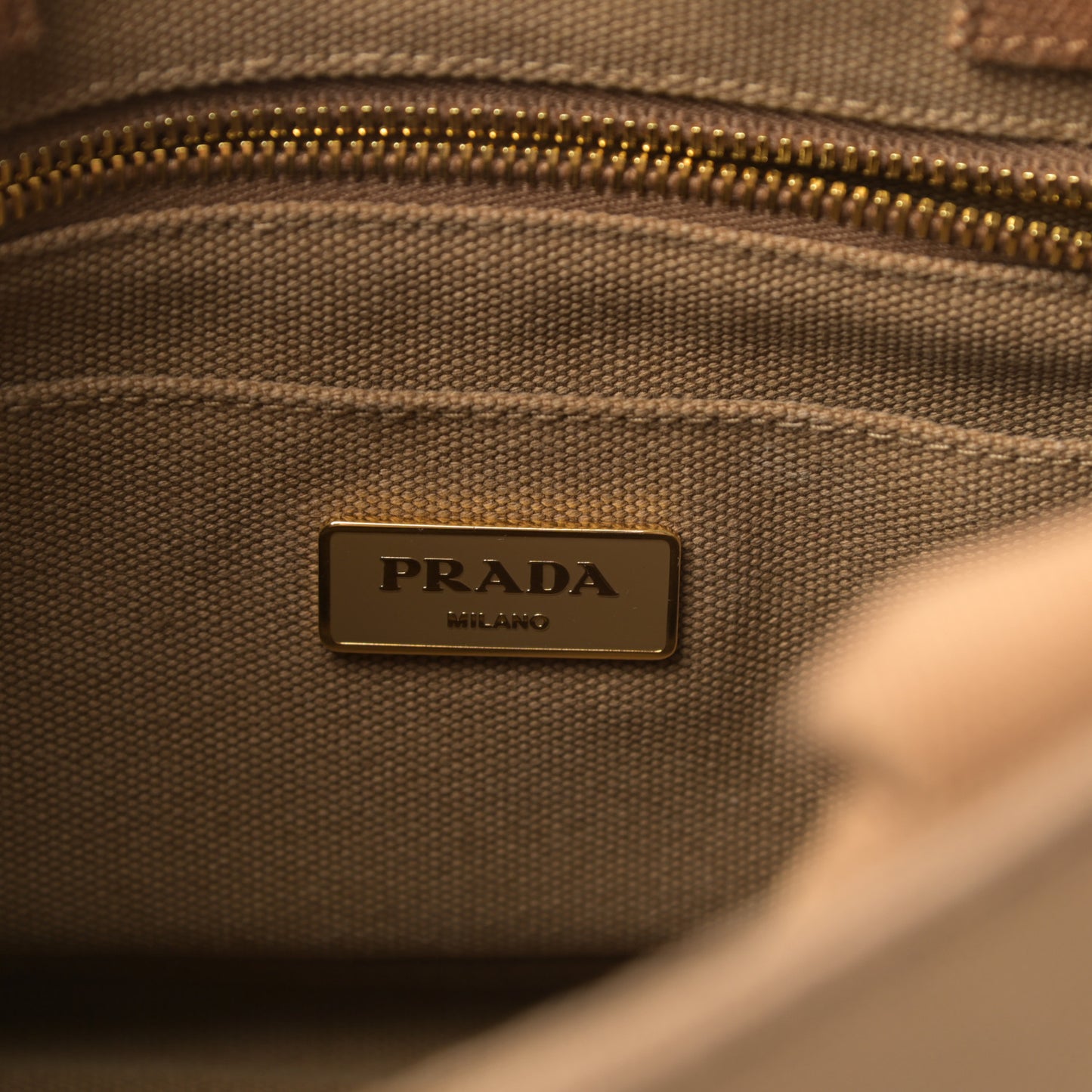 Canapa Small Logo Tote Tabacco