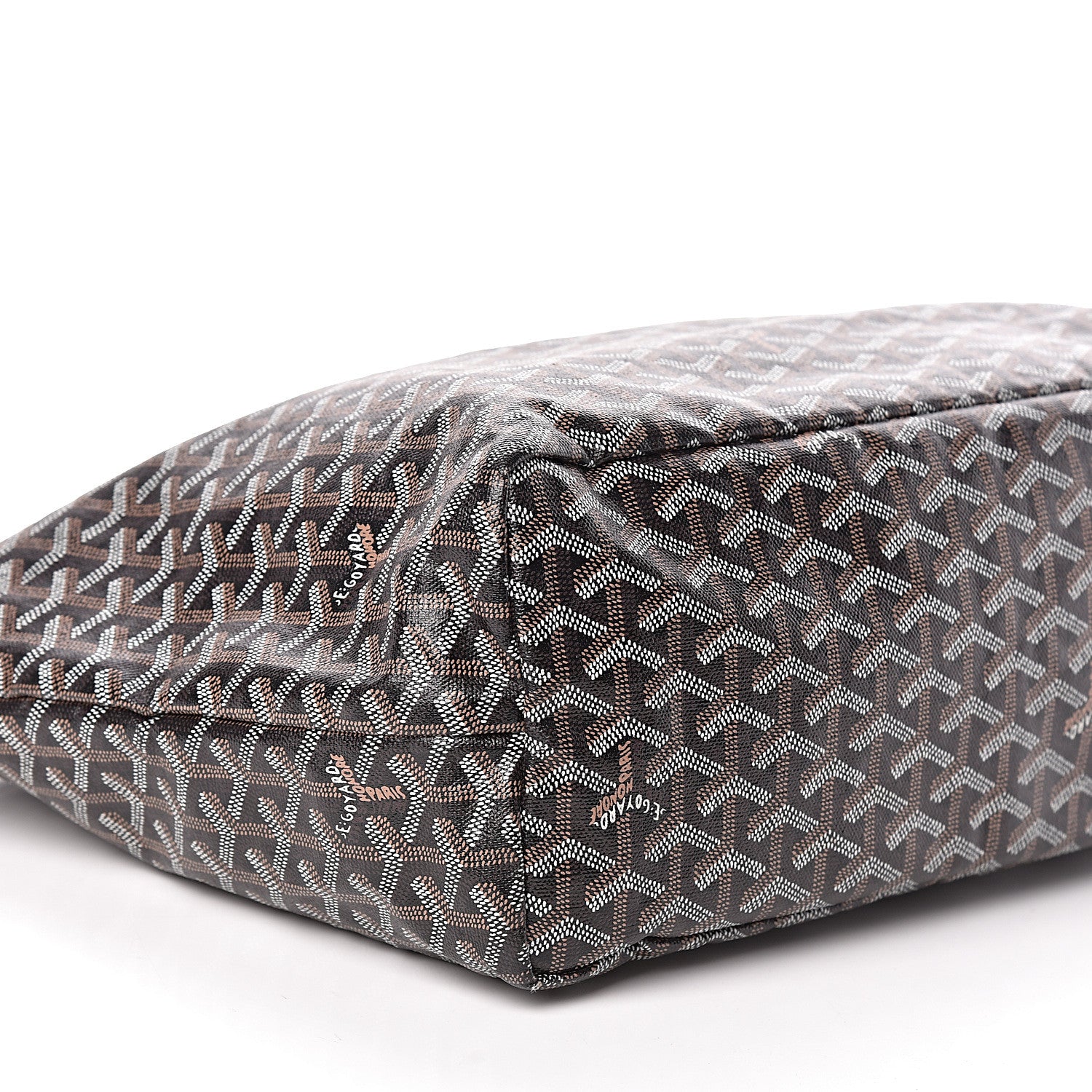 Goyard Goyardine Saint Louis PM Black Gold 7 of 9