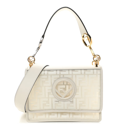 Fendi TPU FF Vitello Century F is Fendi Kan I Shoulder Bag White 1 of 9