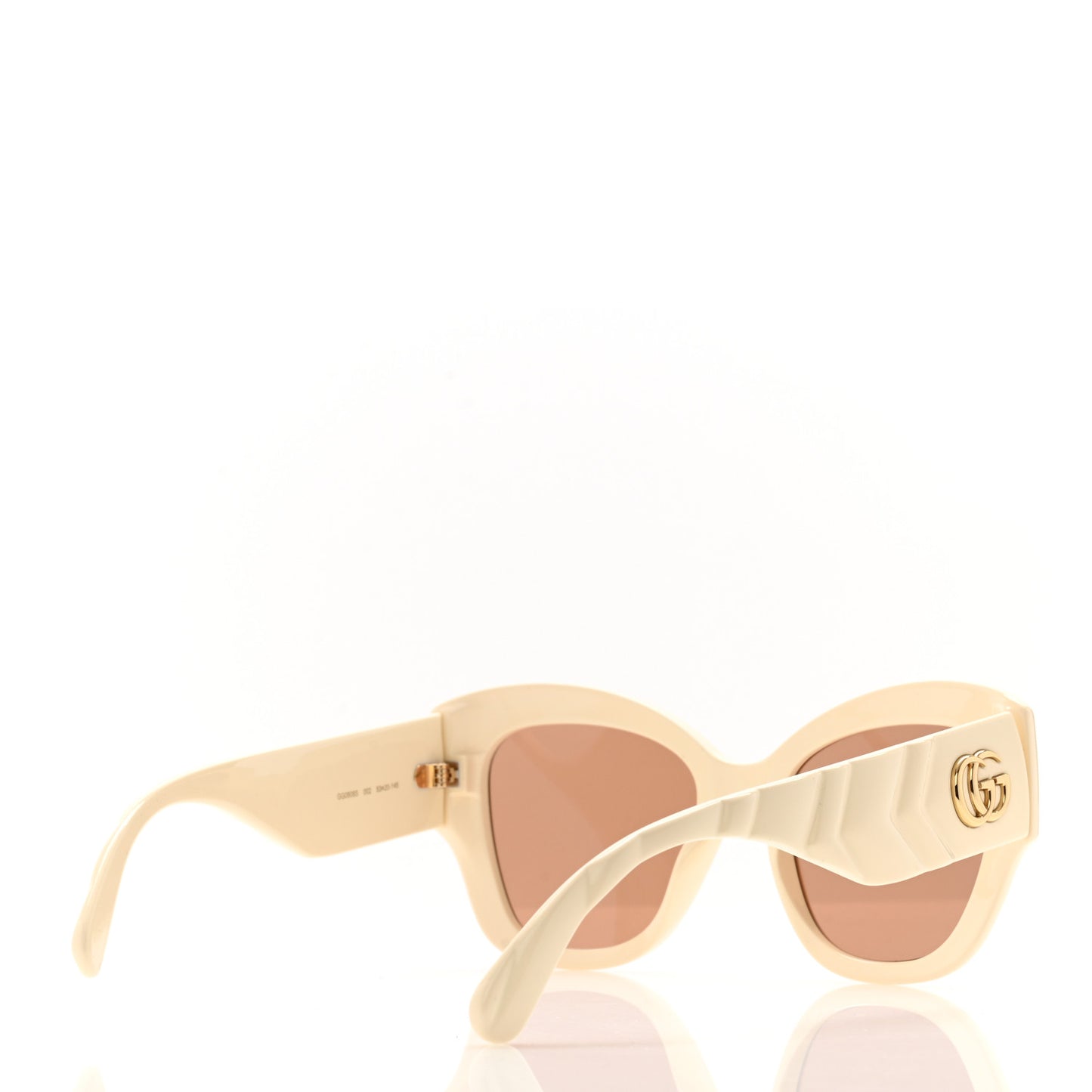 Acetate GG Butterfly Sunglasses GG0808S Ivory