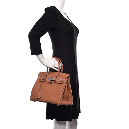 Hermes Taurillon Novillo Birkin 30 Gold 2 of 11