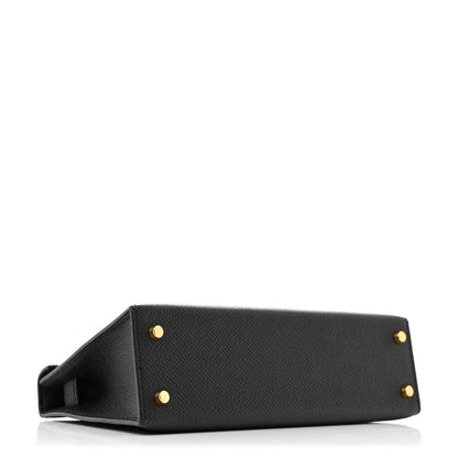 Hermes Epsom Mini Kelly Sellier 20 Black 4 of 12