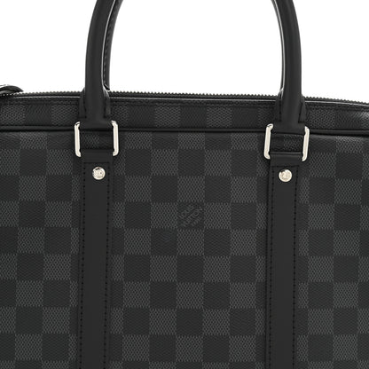 Louis Vuitton Damier Graphite Porte Documents Voyage PM 7 of 9