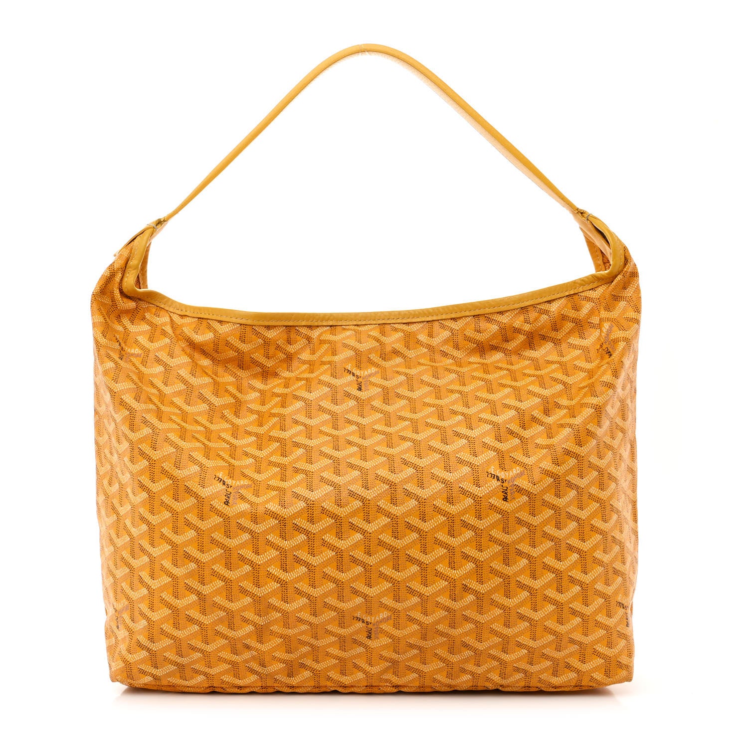 Goyard Goyardine Fidji Zip Hobo Yellow 1 of 12