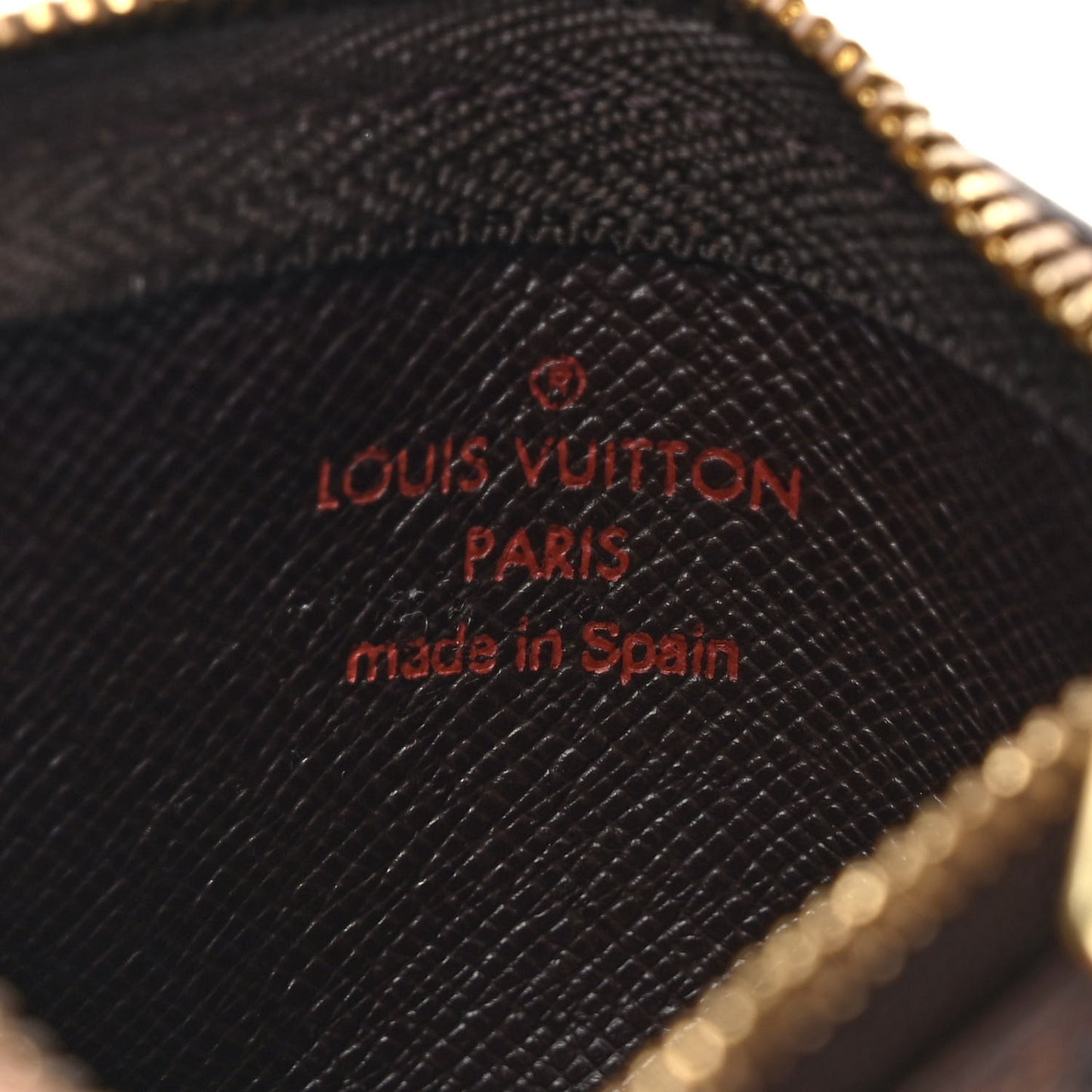 Damier Ebene Key Pouch