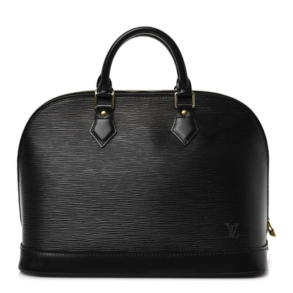 Louis Vuitton Epi Alma PM Black 1 of 7