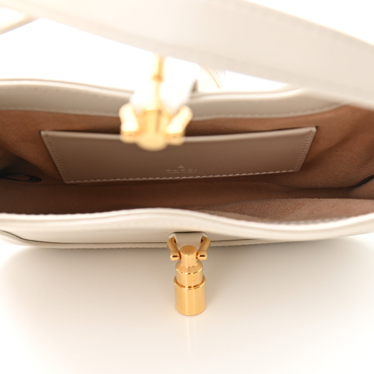 Boarded Dyana Lux Calfskin Mini Jackie 1961 Hobo Mystic White