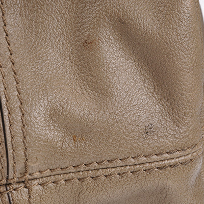 Burberry Grainy Calfskin Chain Hobo Taupe 14 of 18