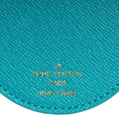 Louis Vuitton Monogram Illustre V Bag Charm Key Ring Turquoise 6 of 6