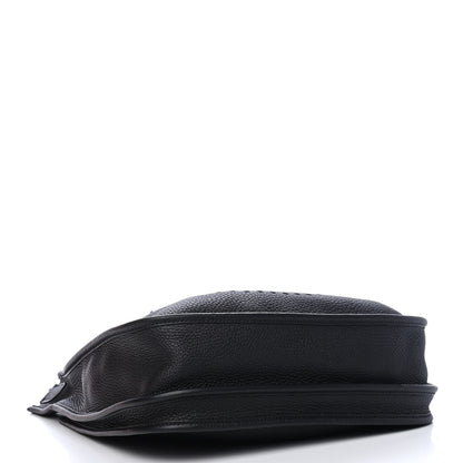Hermes Taurillon Clemence Evelyne III PM Black 4 of 9