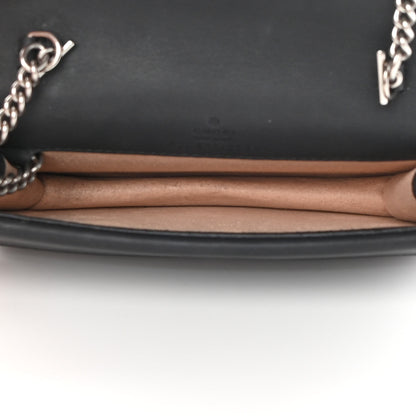 Gucci Suede Super Mini Dionysus Shoulder Bag Black 4 of 11
