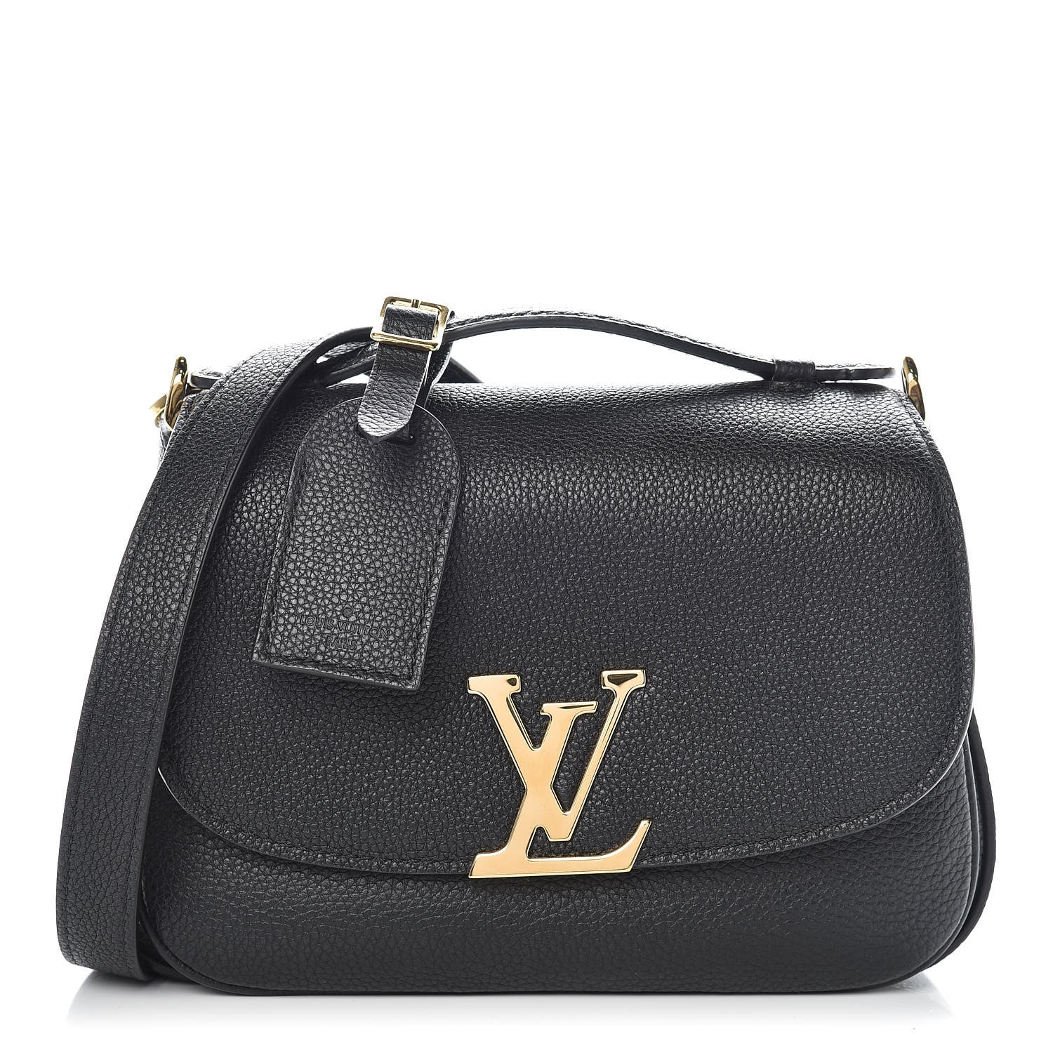 Louis Vuitton Grained Calfskin Vivienne NM Black 1 of 10