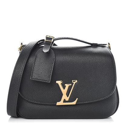Louis Vuitton Grained Calfskin Vivienne NM Black 1 of 10