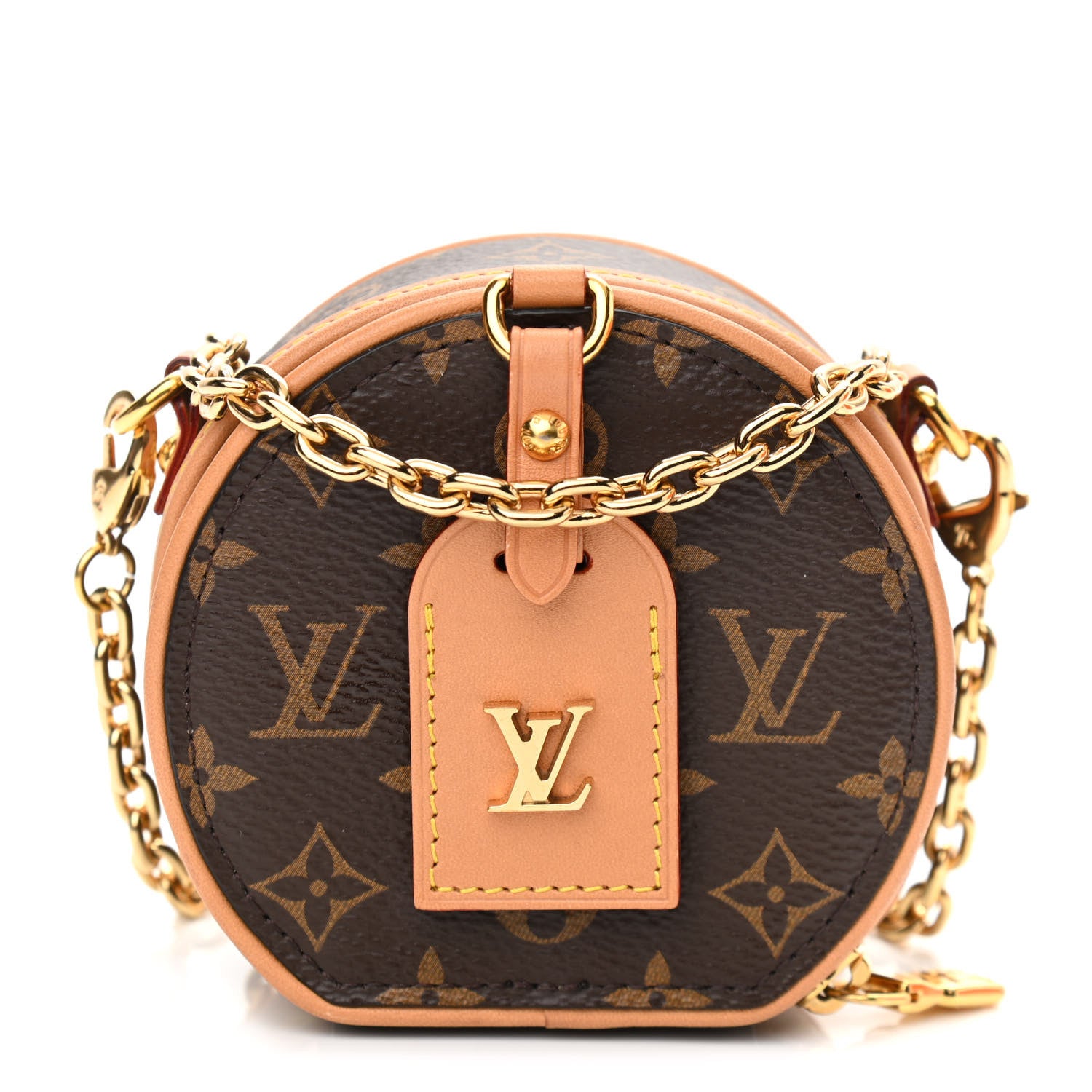 Louis Vuitton Monogram Boite Chapeau Necklace 1 of 11