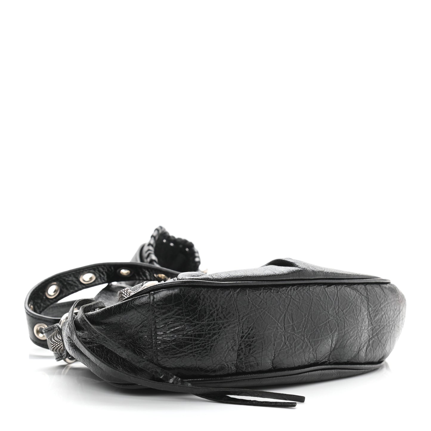 Agneau Arena Le Cagole Shoulder Bag XS Black