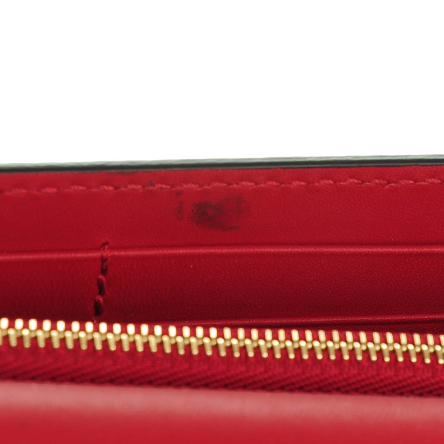 GG Supreme Monogram Blooms Chain Wallet Blue