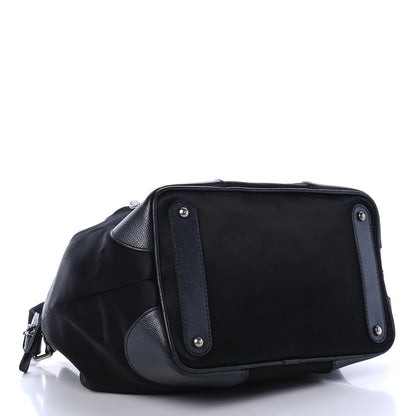 Chanel Satin Caviar CC Drawstring Bucket Bag Black 3 of 4