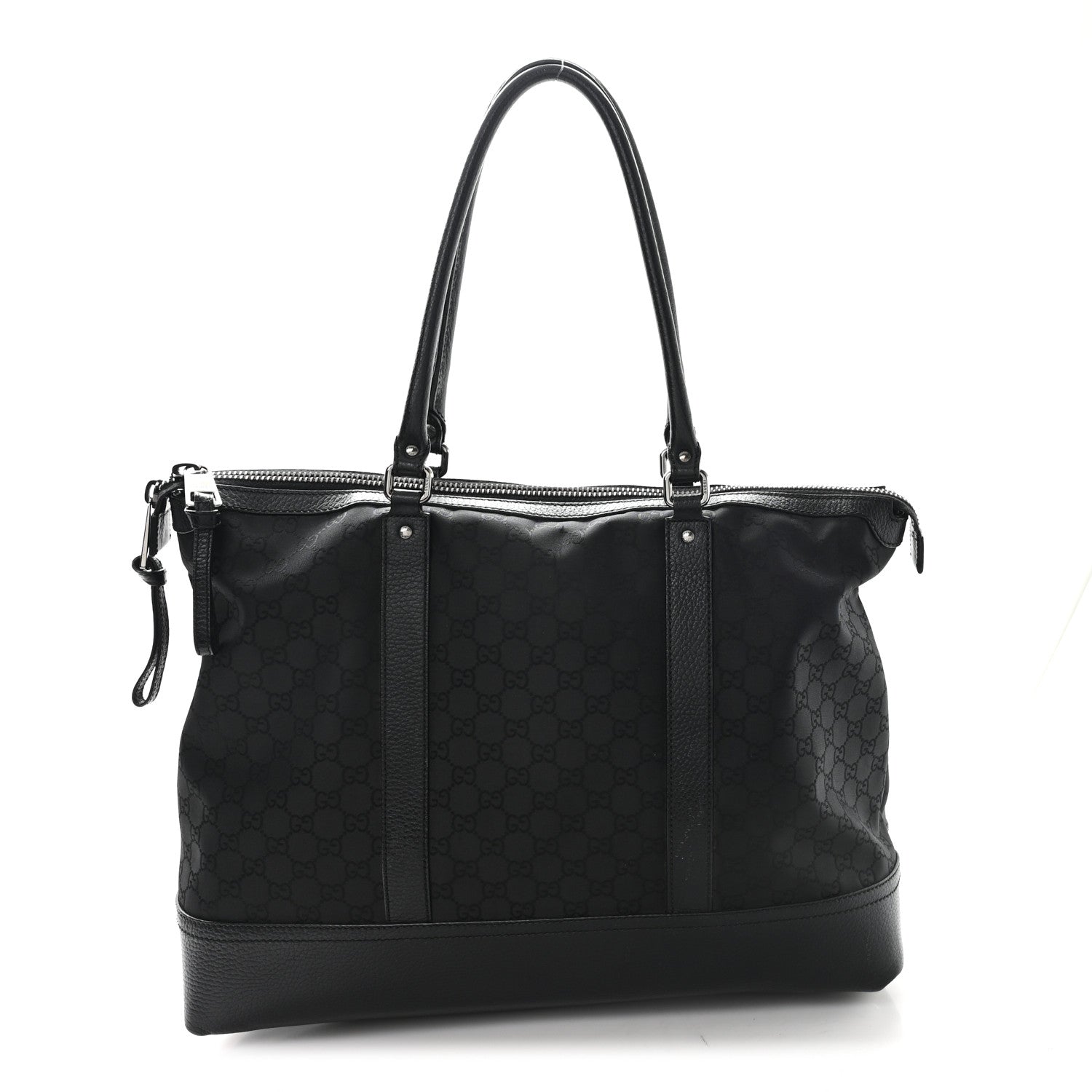 Gucci Monogram Large Business Tote Black 1 of 10