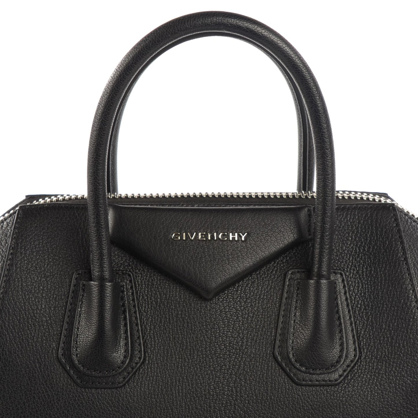 Sugar Goatskin Small Antigona Black