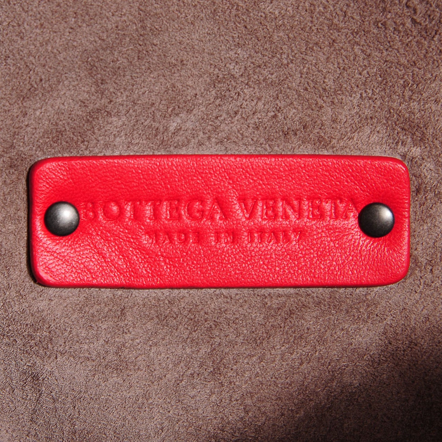 Nappa Intrecciato Small Shoulder Bag New Red
