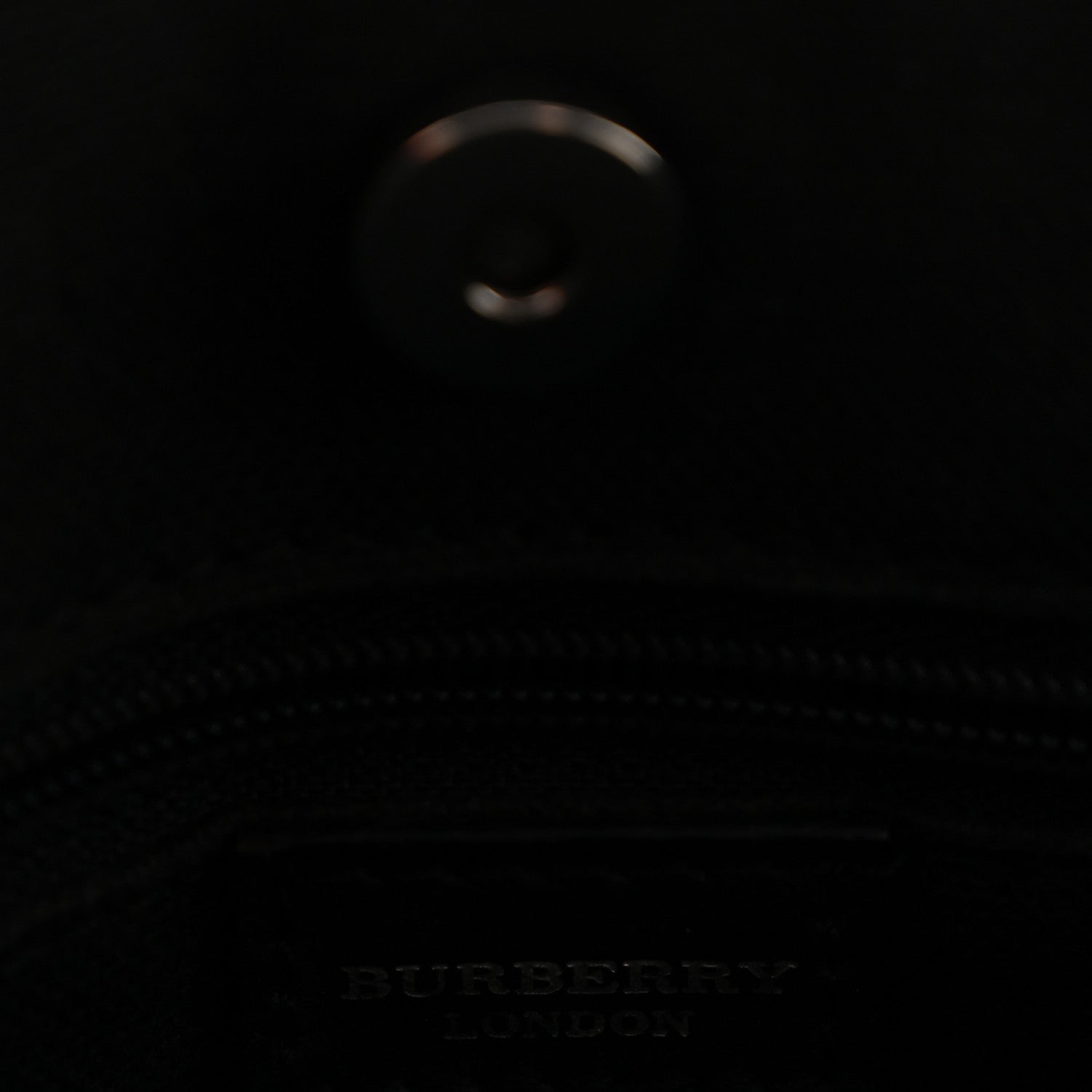 Burberry House Check Studded Small Tote Black 6 of 16
