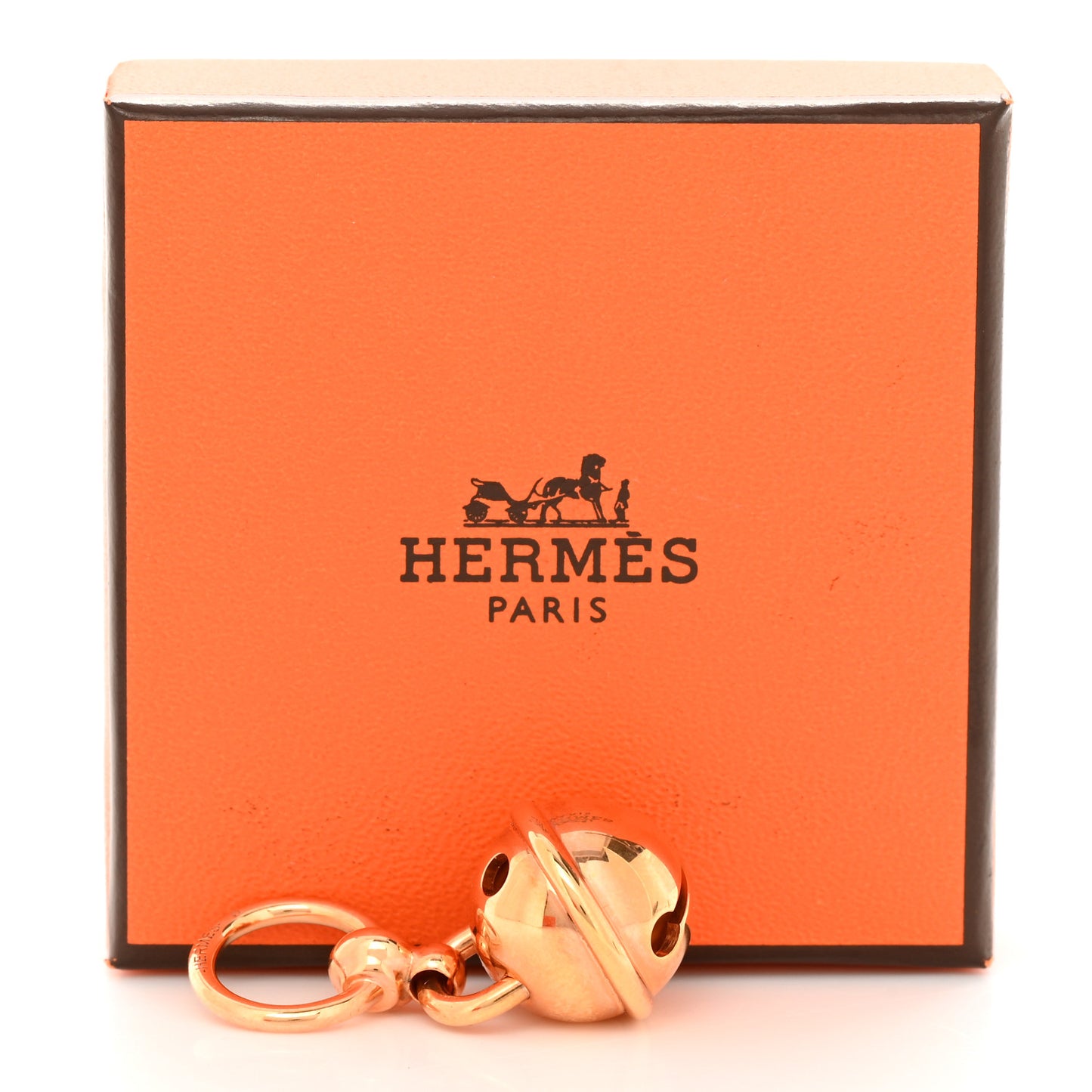 Rose Gold Plated Charms Grelot Twilly Ring