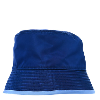 Prada Nylon Reversible Bucket Hat M Blue 3 of 8