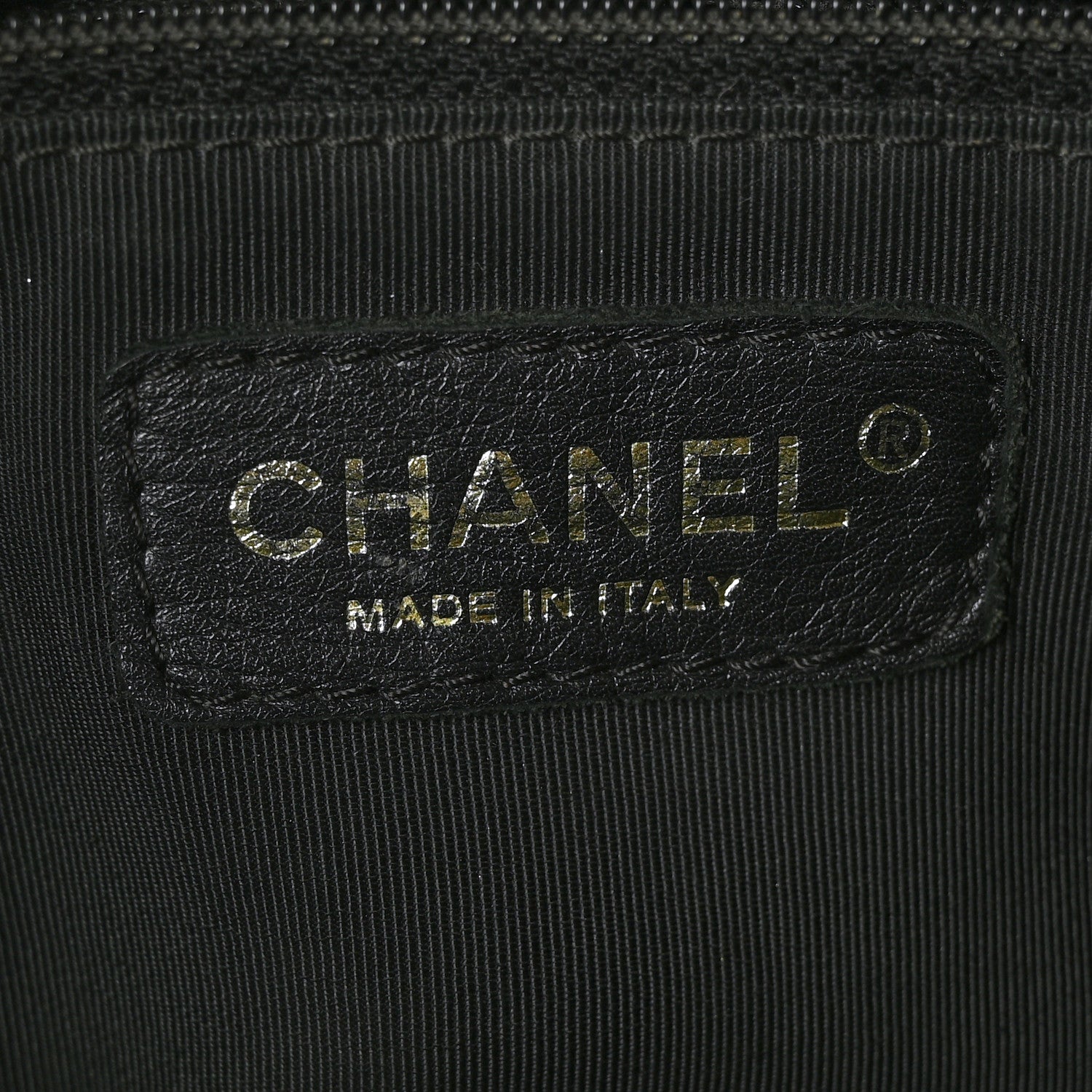 Chanel Caviar Quilted Grand Shopping Tote GST Black 8 of 11