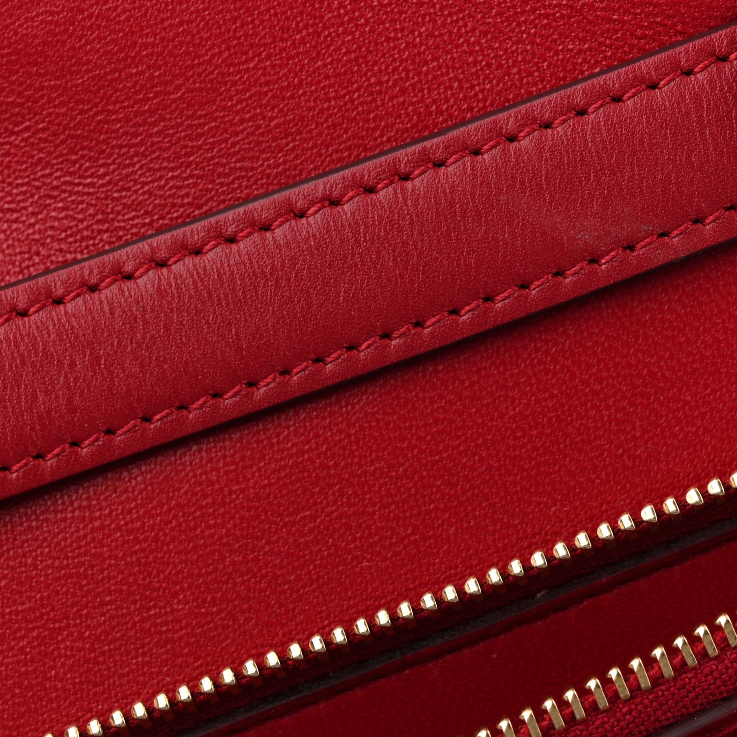 Celine Box Calfskin Medium Classic Box Flap Bag Red 12 of 12
