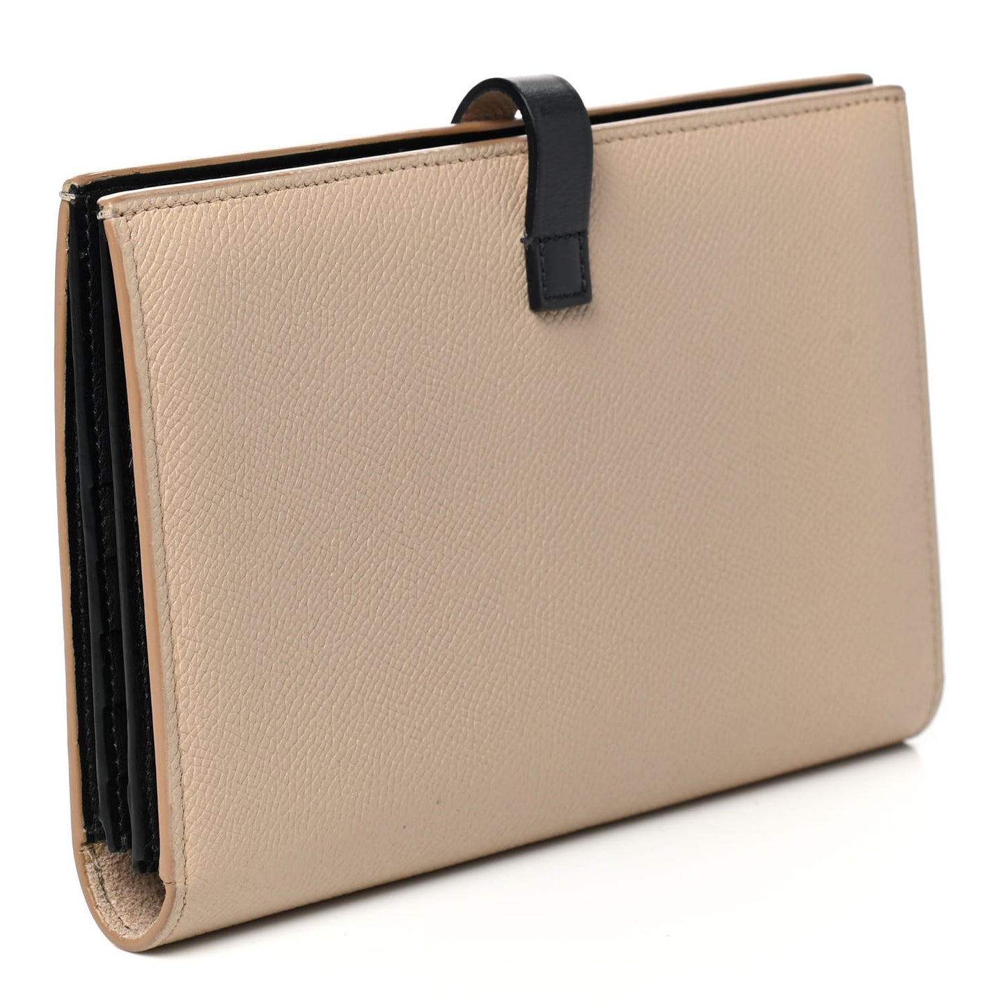 Calfskin Large Multifunction Strap Wallet Ballerina