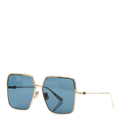 Christian Dior Metal EverDior Square Sunglasses Gold 1 of 7