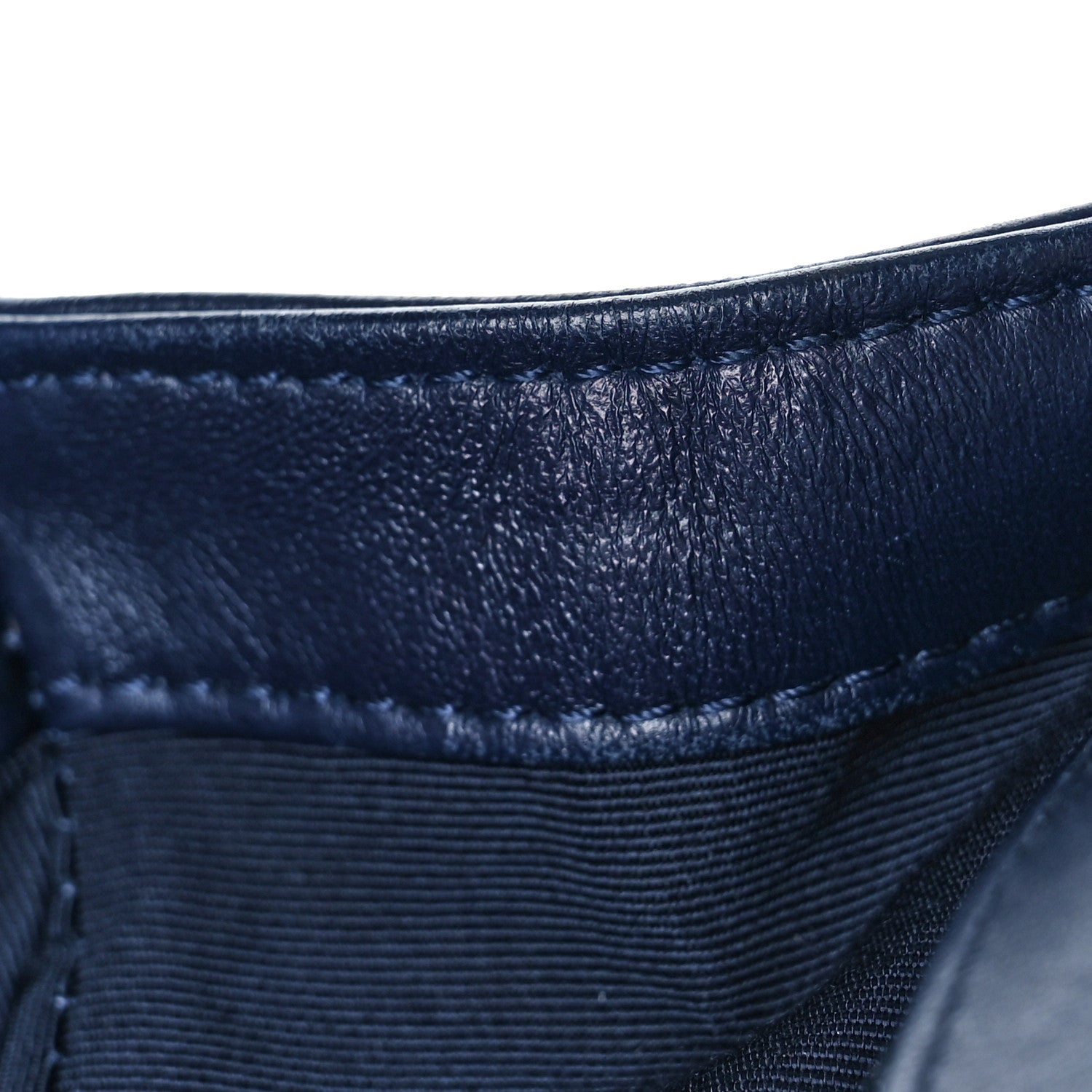 Chanel Lambskin Quilted New Medium Boy Flap Dark Navy Blue 13 of 16