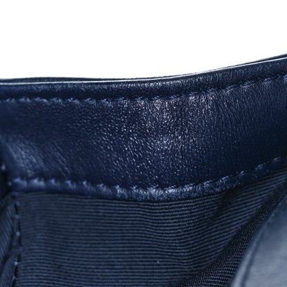 Chanel Lambskin Quilted New Medium Boy Flap Dark Navy Blue 13 of 16
