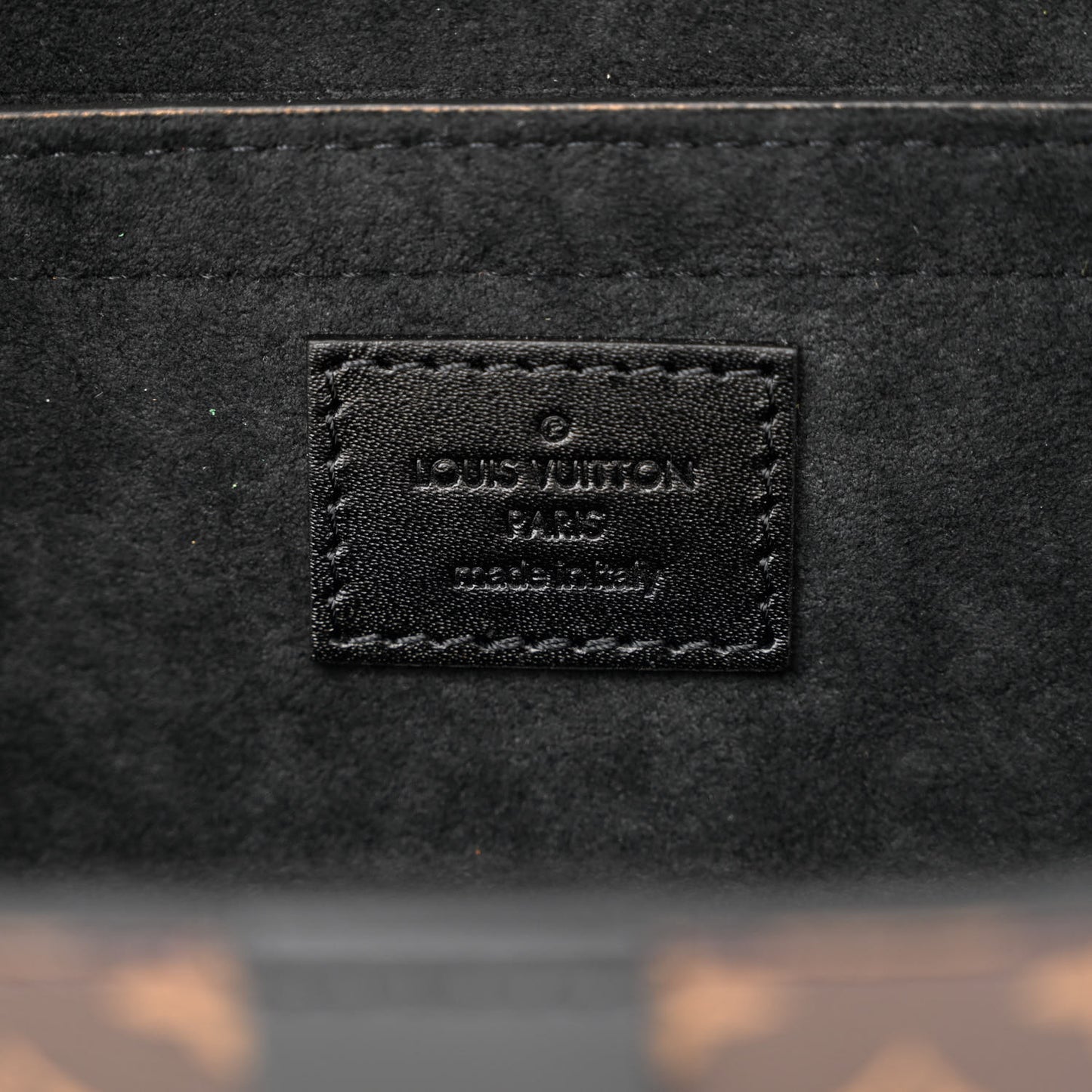 Epi Monogram Glasses Case Black