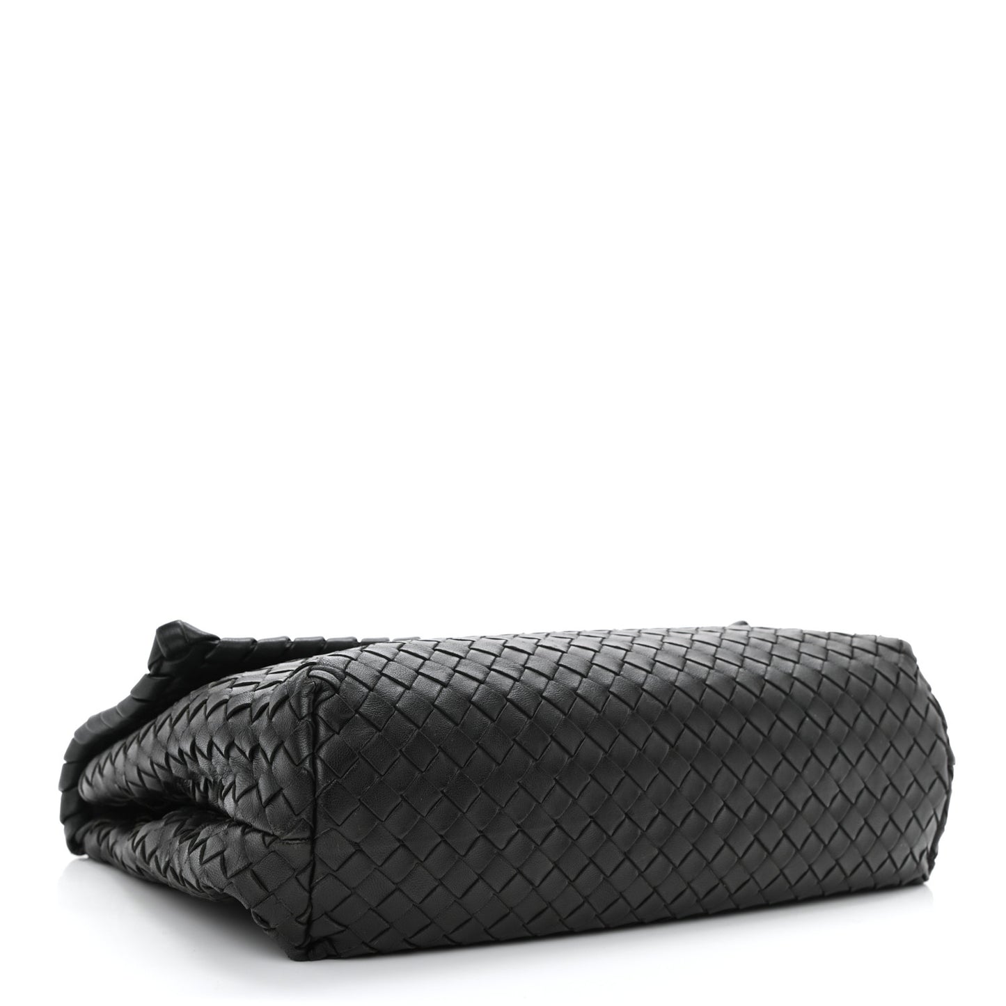Nappa Intrecciato Olimpia Shoulder Bag Nero Black