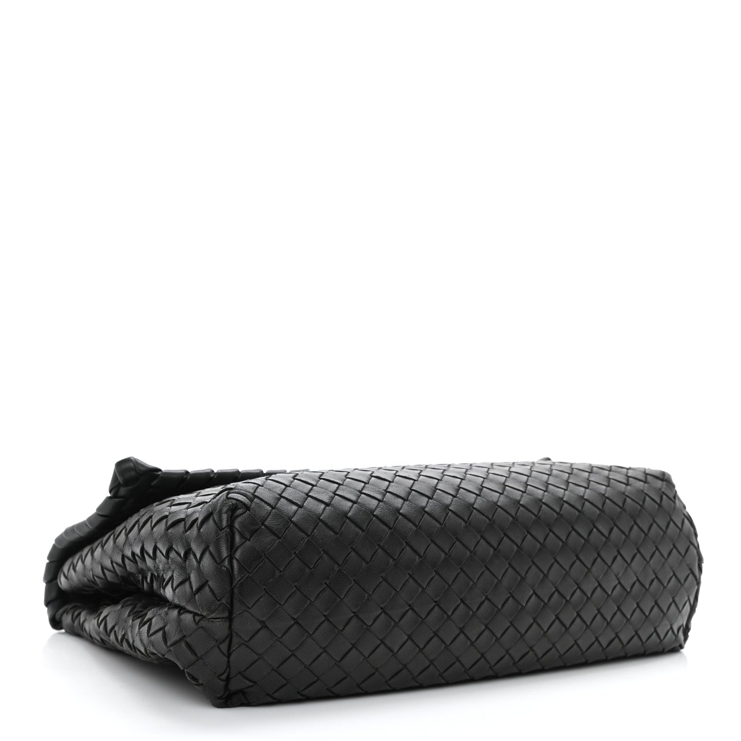 Bottega Veneta Nappa Intrecciato Olimpia Shoulder Bag Nero Black 9 of 9