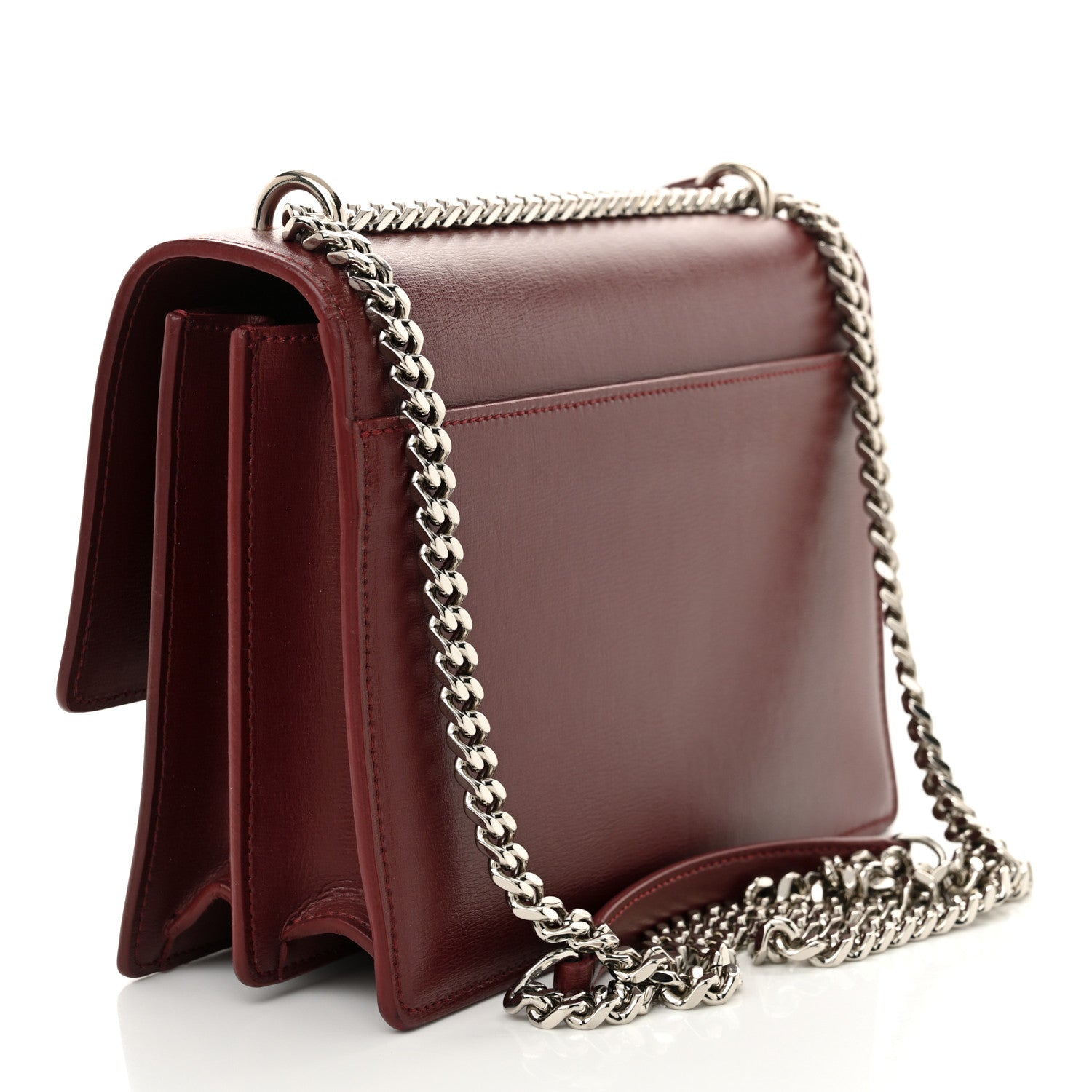 Saint Laurent Calfskin Medium Monogram Sunset Pallisandre 3 of 11