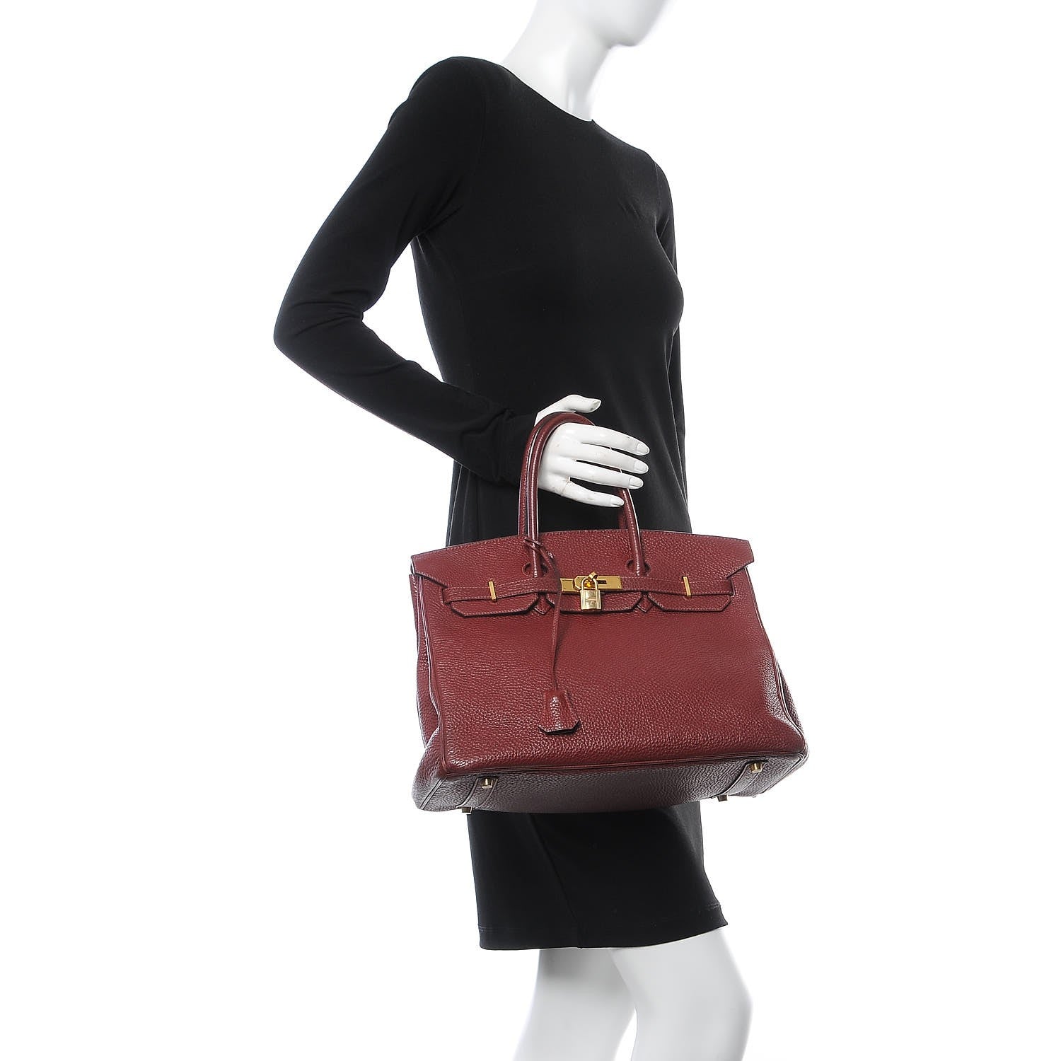 Hermes Fjord Birkin 35 Rouge H 2 of 41