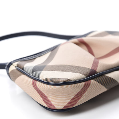 Burberry Nova Check Mini Shoulder Bag Black 6 of 11