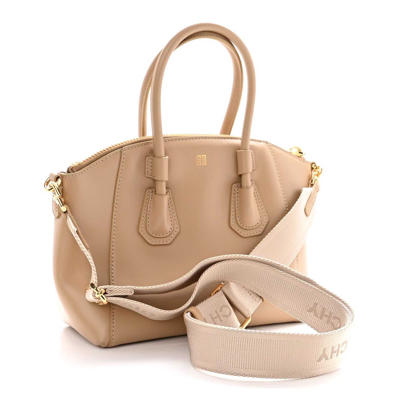 Givenchy Box Calfskin Mini Sport Antigona Top Handle Bag Beige Cappuccino 3 of 9