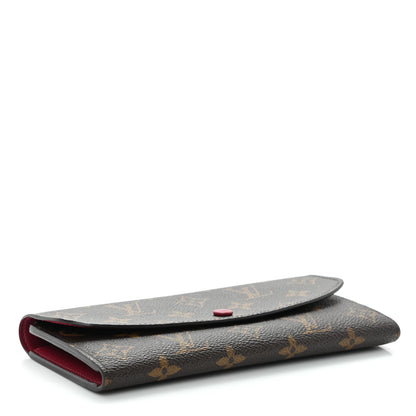 Louis Vuitton Monogram Emilie Wallet Fuchsia 4 of 10