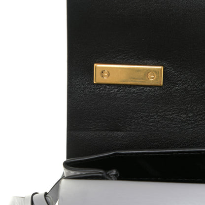 Valentino Garavani Smooth Calfskin Medium Colorblock Vring Shoulder Bag Pastel Grey 12 of 21