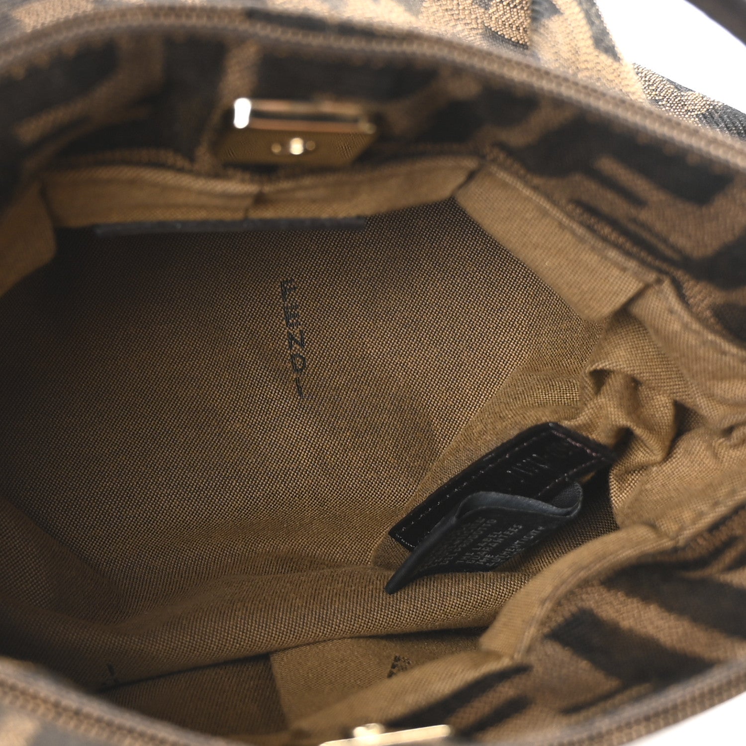 Fendi Zucca Mini Chef Hobo Tobacco 5 of 9