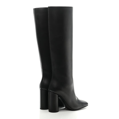 Hermes Calfskin Dressage Boots 36 Black 4 of 7