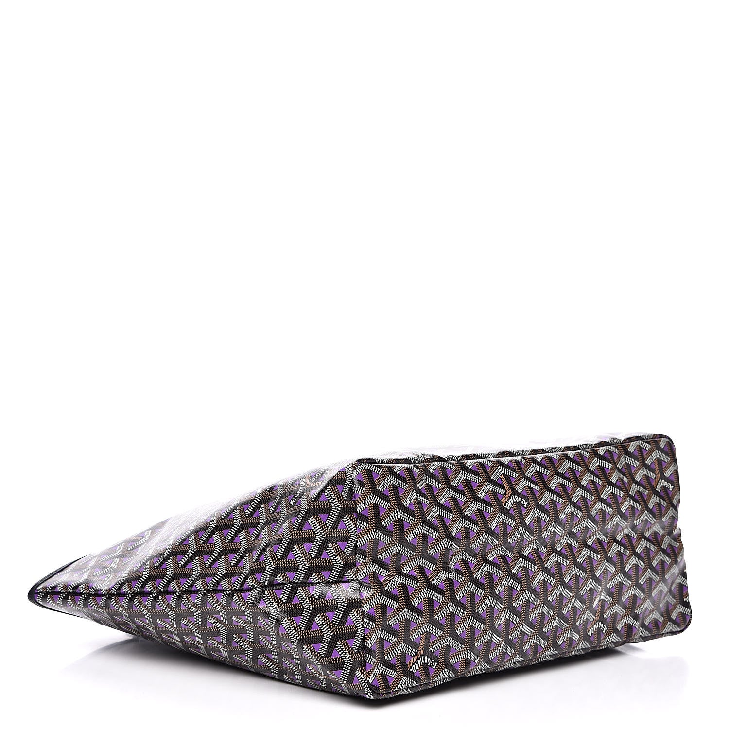 Goyard Goyardine Saint Louis Claire Voie PM Black Violet 4 of 9