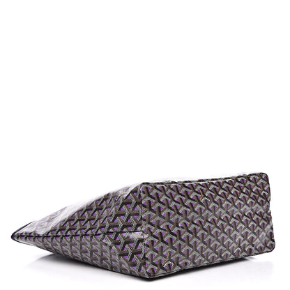 Goyard Goyardine Saint Louis Claire Voie PM Black Violet 4 of 9